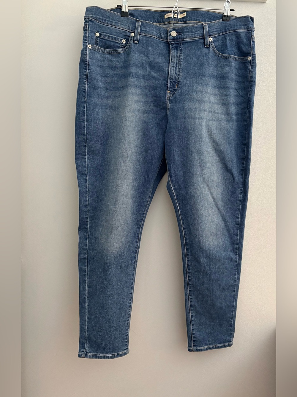 Levi's 721 High-Rise Skinny Women's Mid Wash Jeans Size:20W